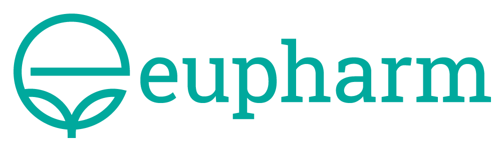 logo azienda di integratori alimentari per esteso in verde